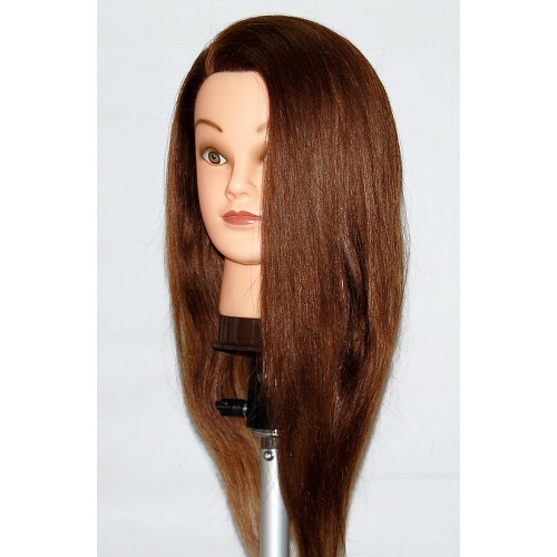 Cosmetology Mannequin Head with Human Hair, Premium Greece