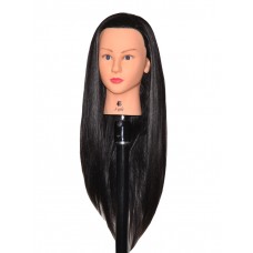26" Cosmetology Mannequin Head with Synthentic Fiber- Angela