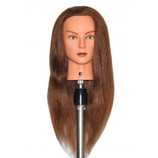 24" Cosmetology Mannequin Head with Human Hair - JEN