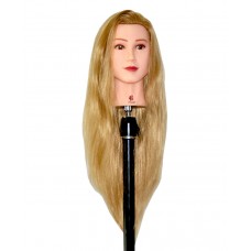 26" Cosmetology Mannequin Head with Synthentic Fiber- Natalie