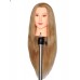 30" Cosmetology Mannequin Head with Human Hair - Tiffany