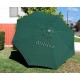 BELLRINO Replacement Hunter Green Umbrella Canopy for 9 ft 8 Ribs