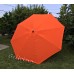 BELLRINO Replacement Tango Orange Umbrella Canopy for 9 ft 6 Ribs